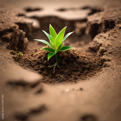 Seedling Sprouting in Soil