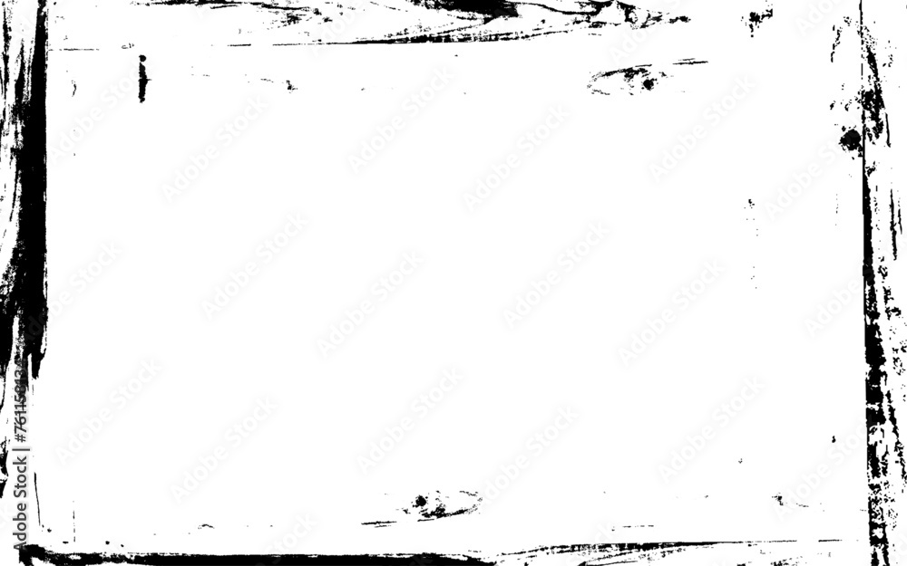 Grunge frame. Vector illustration.