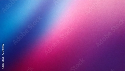 Soothing Ambiance: Grainy Texture Overlay on Pink, Magenta, Blue, and Purple Gradient