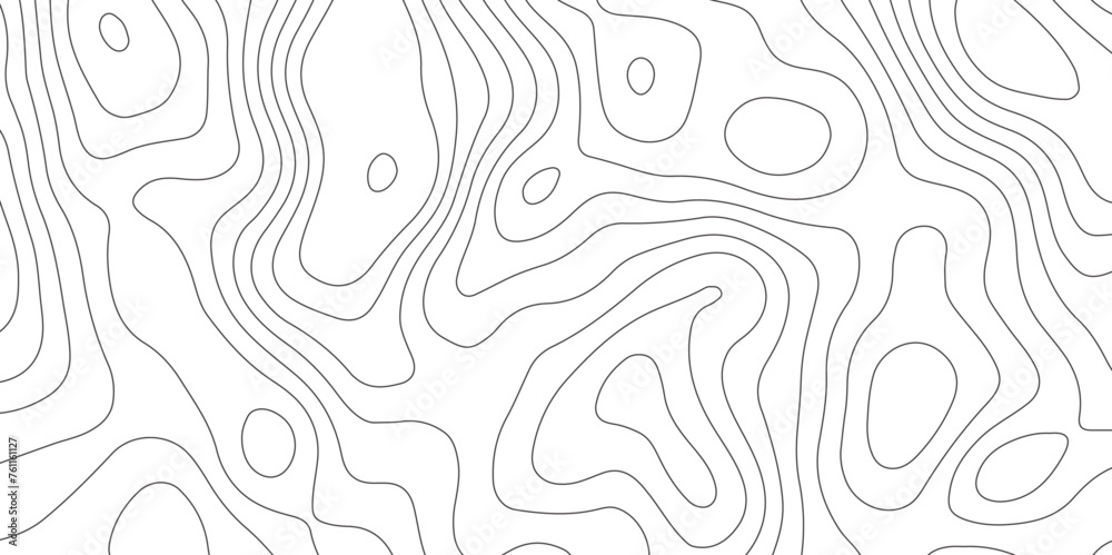 Abstract design with seamless pattern with lines topographic map. geographic mountain relief. retro topographic map. geographic contour map paper texture. terrain path isolated on a background.