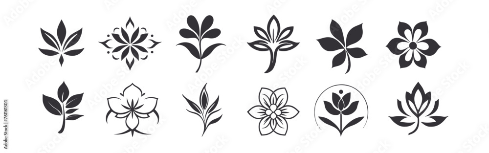 Fototapeta premium icon flower