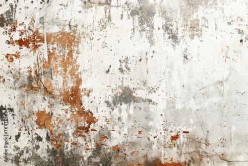 Grunge Background Texture in the Colors White and Brown created with Generative AI Technology