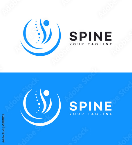  Spine logo Icon Brand Identity Sign Symbol Template 