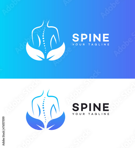  Spine logo Icon Brand Identity Sign Symbol Template 