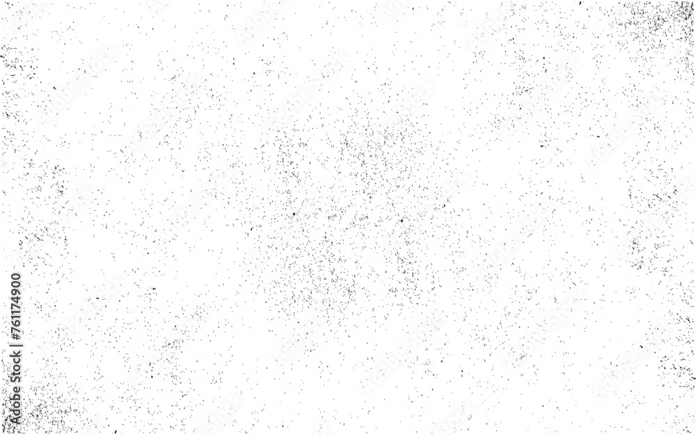 Subtle grain vector texture overlay. Abstract black and white gritty grunge background. Dark design background surface. Gray printing element. Grunge black and white seamless pattern. 