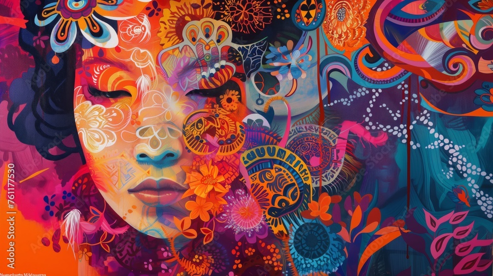Vibrant Essence: A Colorful Fusion of Art, Beauty, Flowers, Patterns, Abstract, Colors, and Imagination
Vibrant Essence: A Colorful Fusion of Art, Beauty, Flowers, Patterns, Abstract, Colors, and Imagination