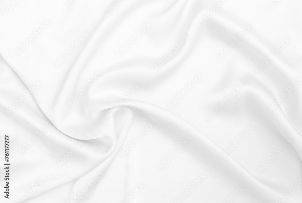 Abstract white fabric texture background, blank white fabric background