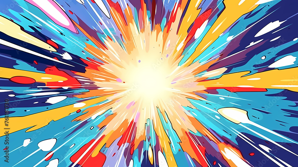 Abstract colorful background with light rays and beams Abstract colorful background with light rays and beams