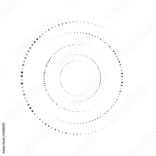 Circle Halftone Vector Art, Icons, and Graphics 