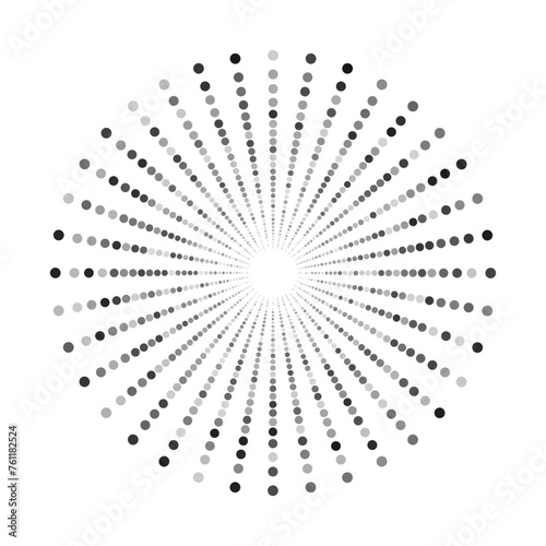 Circle Halftone Vector Art, Icons and Graphics 