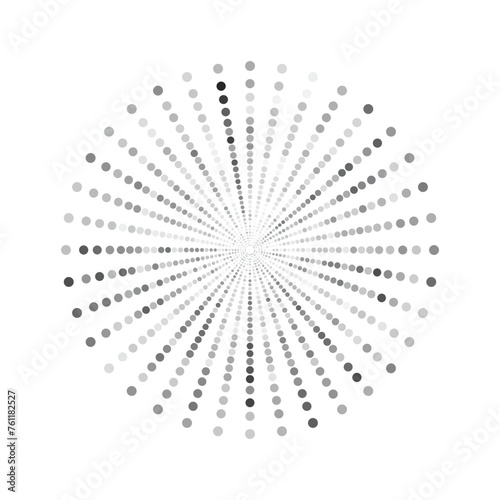 Circle Halftone Vector Art, Icons and Graphics 