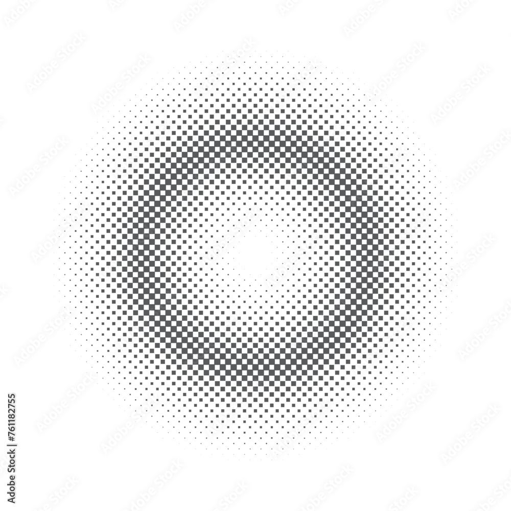 Circle Halftone Vector Art, Icons and Graphics
