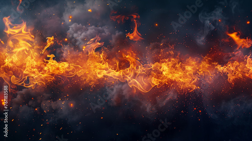 burning fire © Ali