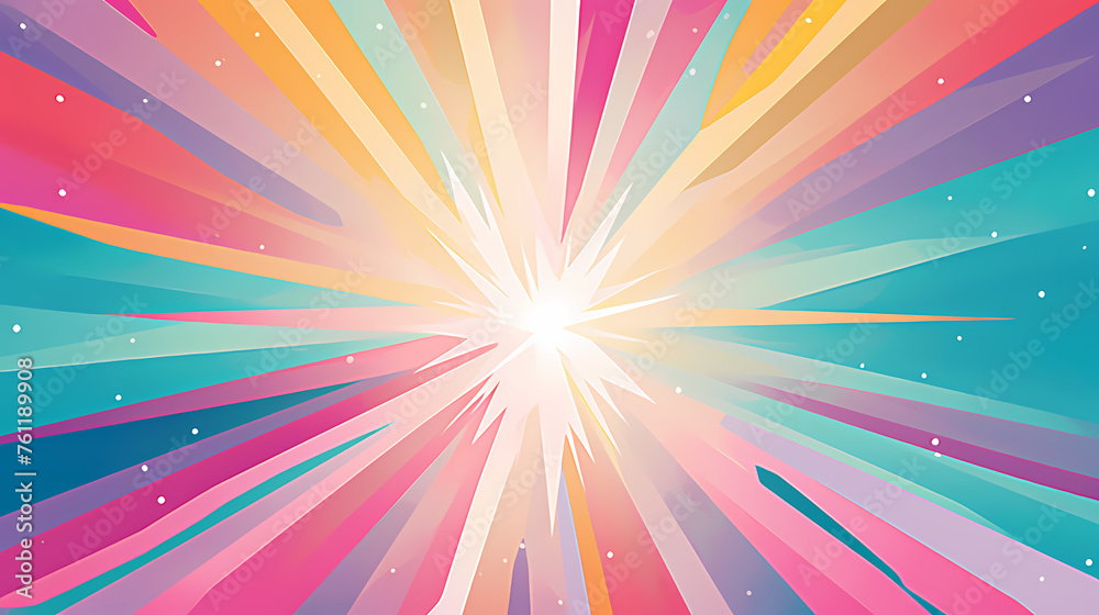 Soft light radial design Soft light radial design