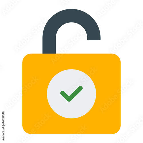 Security Lock flat icon