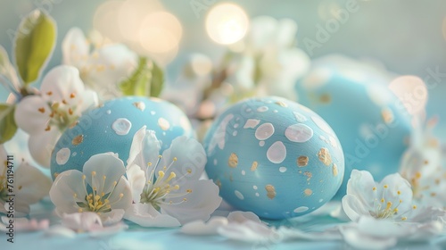 Easter, Easter eggs, lie on the table, background, back, spring decoration 