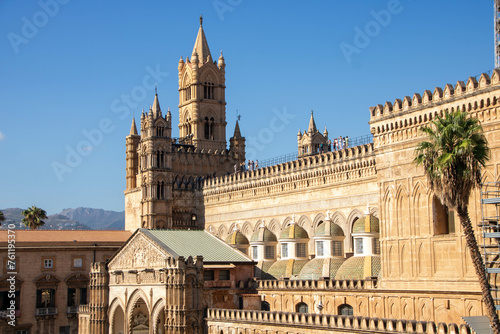 the cathedral of Palermo in Sicily