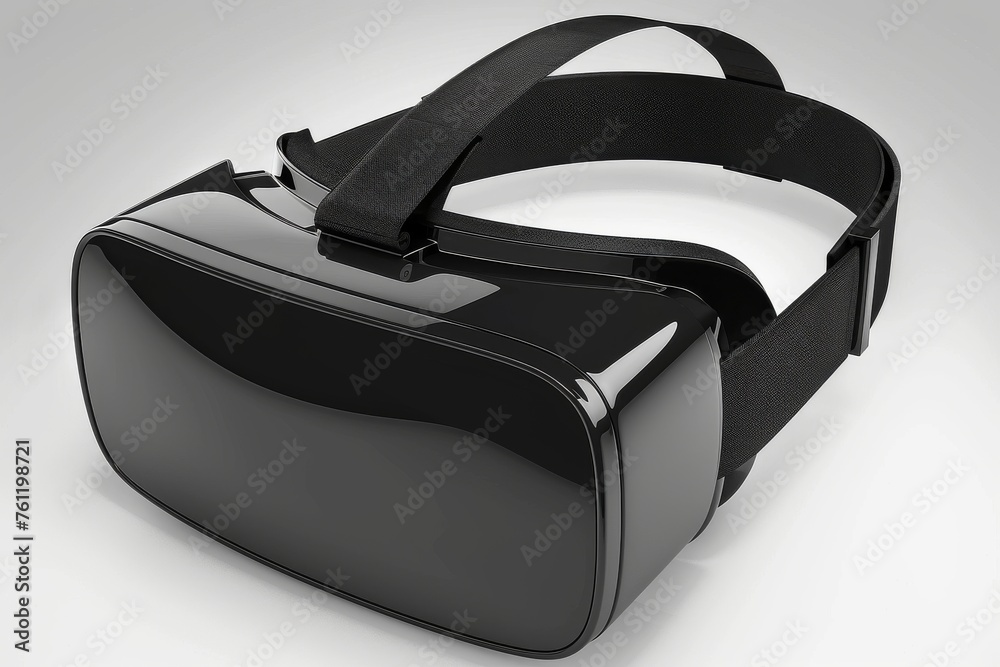 Black virtual reality glasses, augmented reality glasses Black virtual reality glasses, augmented reality glasses