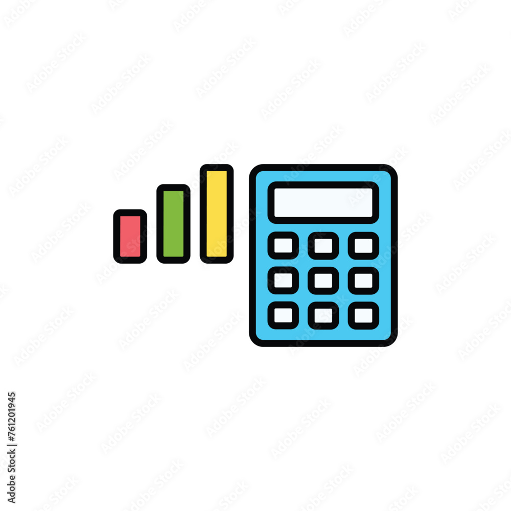 Business icon design with white background stock illustration Business icon design with white background stock illustration