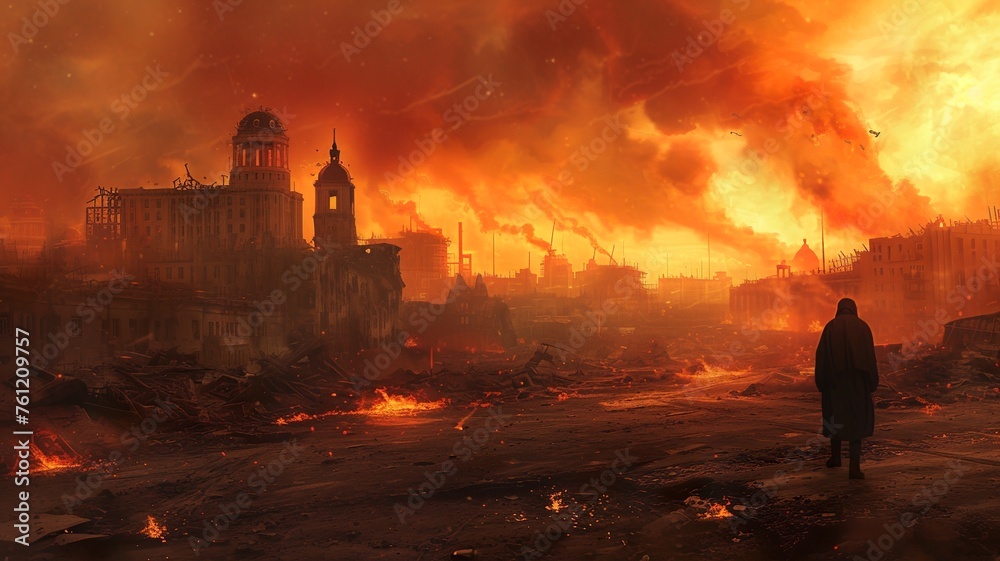 a picture of a scorched world created by artificial intelligence