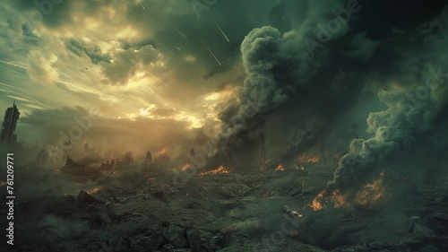 a picture of a scorched world created by artificial intelligence