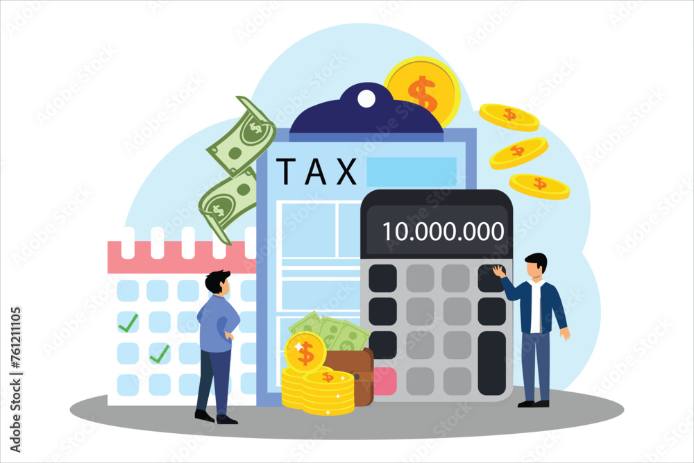 Business Strategy Flat Illustration Design Business Strategy Flat Illustration Design