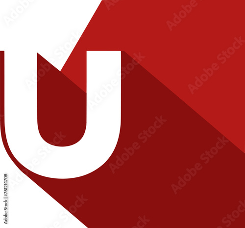 Vector illustration of the letter 