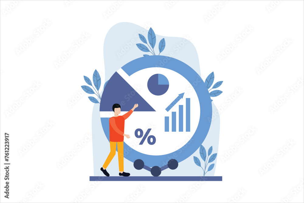 Business Marketing Flat Design Illustration