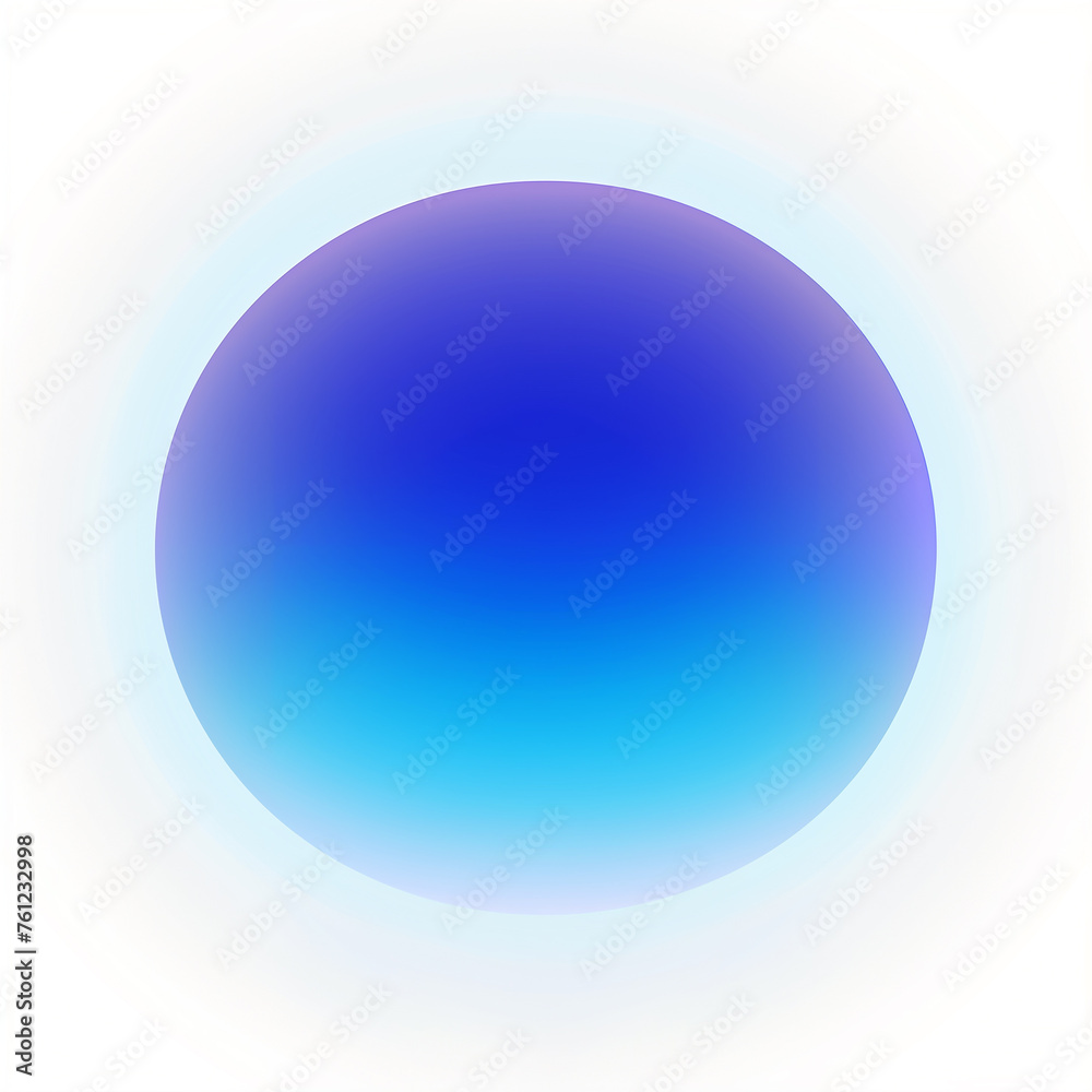 simple minimalist shape with blue gradient, white background. simple minimalist shape with blue gradient, white background.