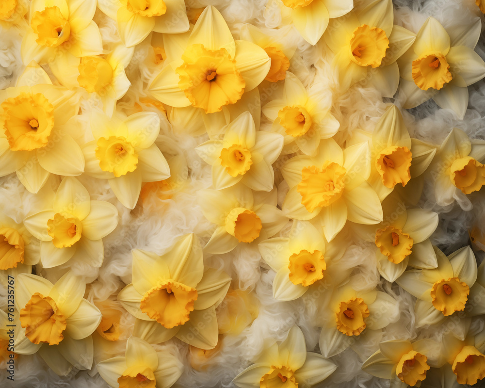 Obraz premium daffodil background