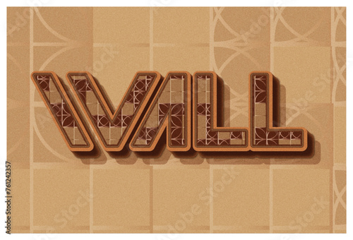 Wall Brick Text Effect