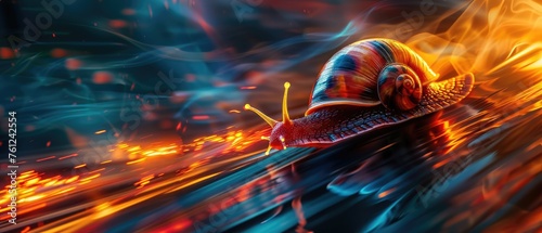 fiery engine snail turbo speed