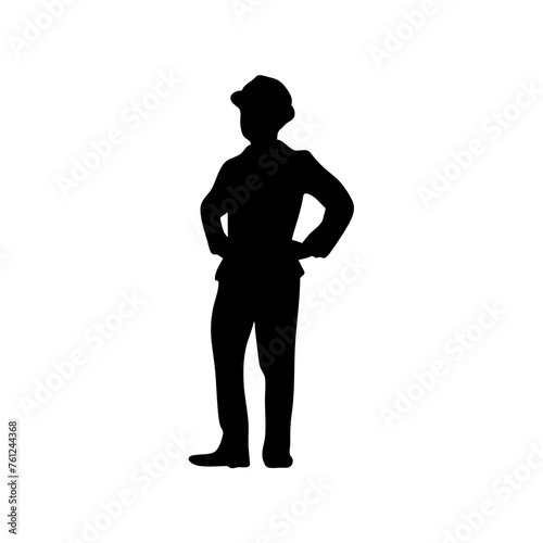 Engineer silhouette 