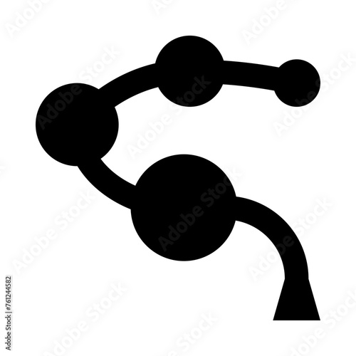 Anal Beads Sex Toy Solid Icon