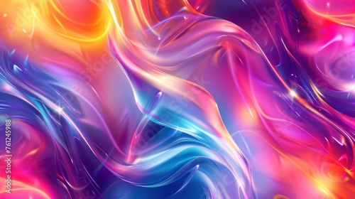 abstract background wit colorful liquid background, vibrant color