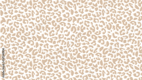 Leopard skin fur texture beige background 