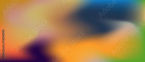 blurry gradient banner background color trend 2024 design vector