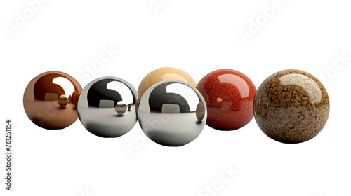Different colored balls peacefully coexist in a vibrant display of diversity and unity