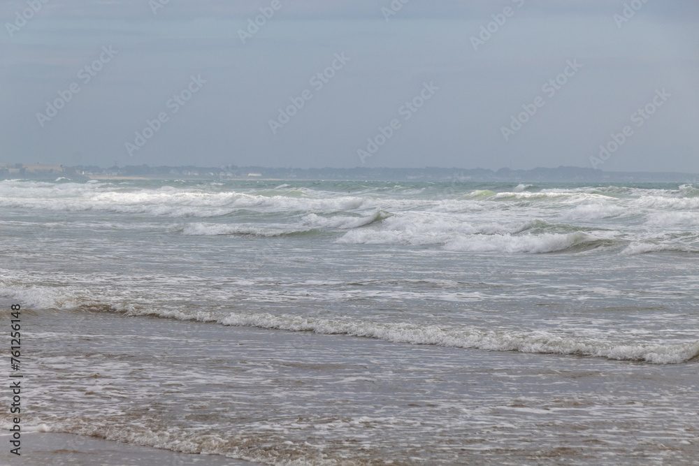 waves on the beach