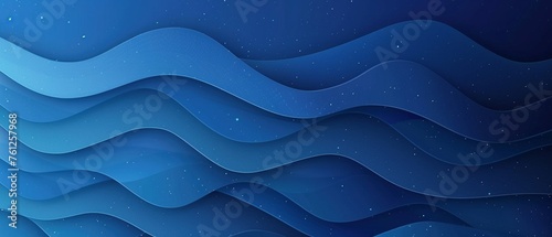 Abstrakter blauer Wellen Hintergrund  photo
