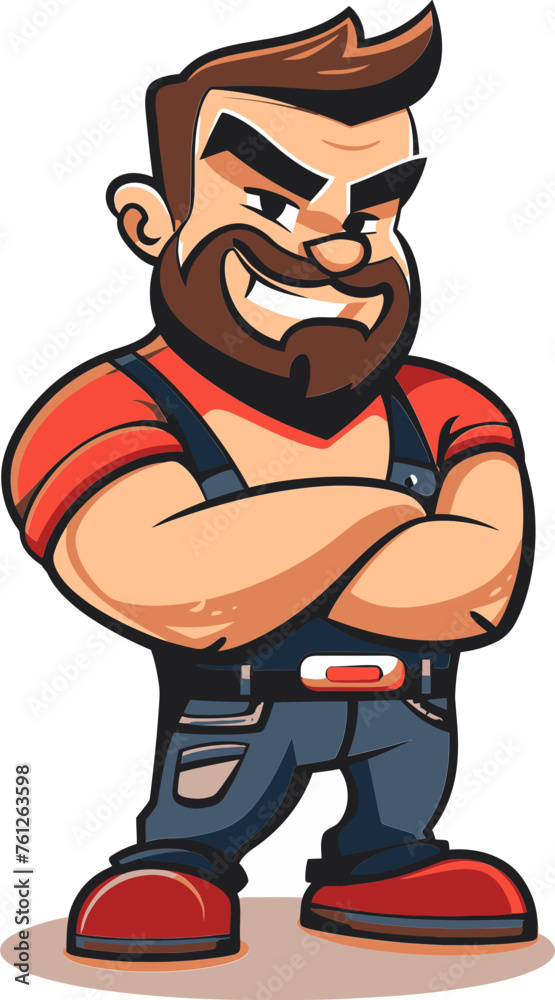 Majestic Mariner Man Mascot Vector Logo Sailing the Waters of Your Brand Majestic Mariner Man Mascot Vector Logo Sailing the Waters of Your Brand