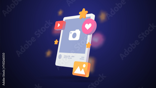 Programming web banner. Best programming languages. Social media creative concept idea. desktop computer. Screen. Realistic 3d design. Web Configure, repair prevention, maintenance and setting website