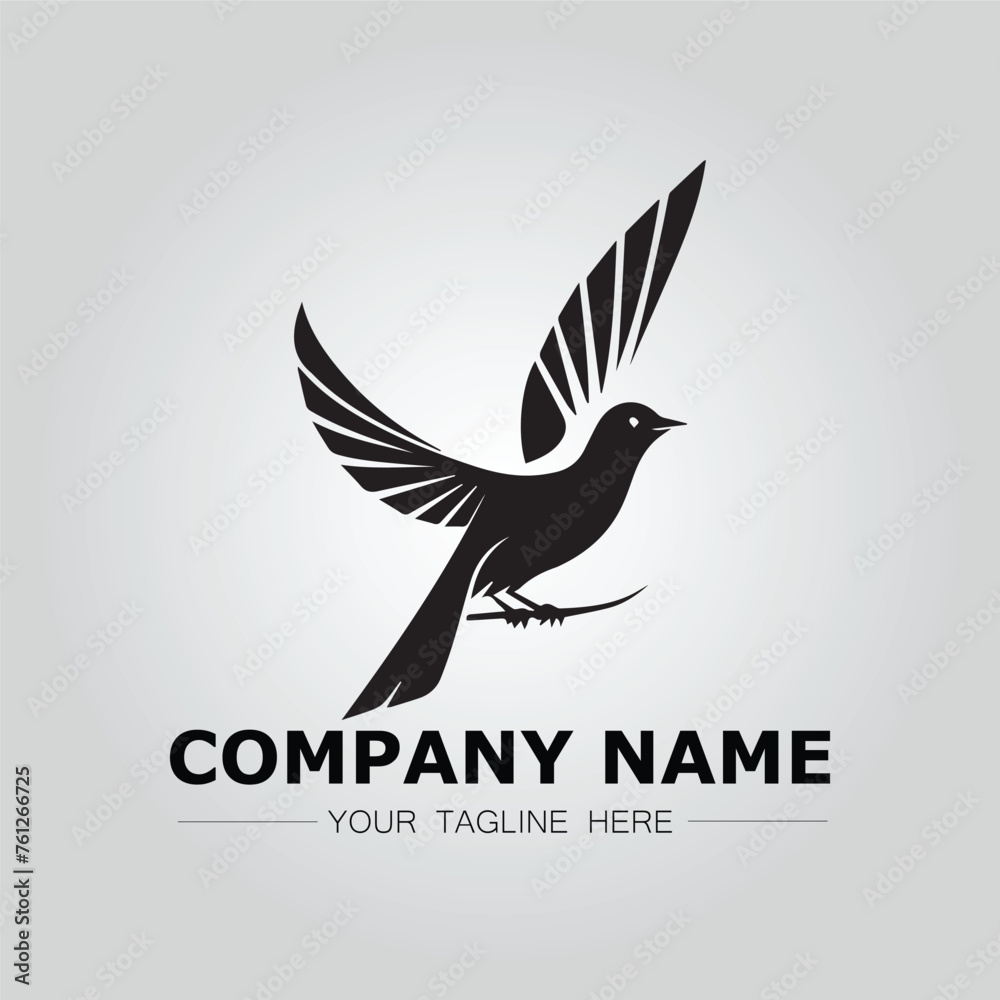Obraz premium Bird logo company concept image vector