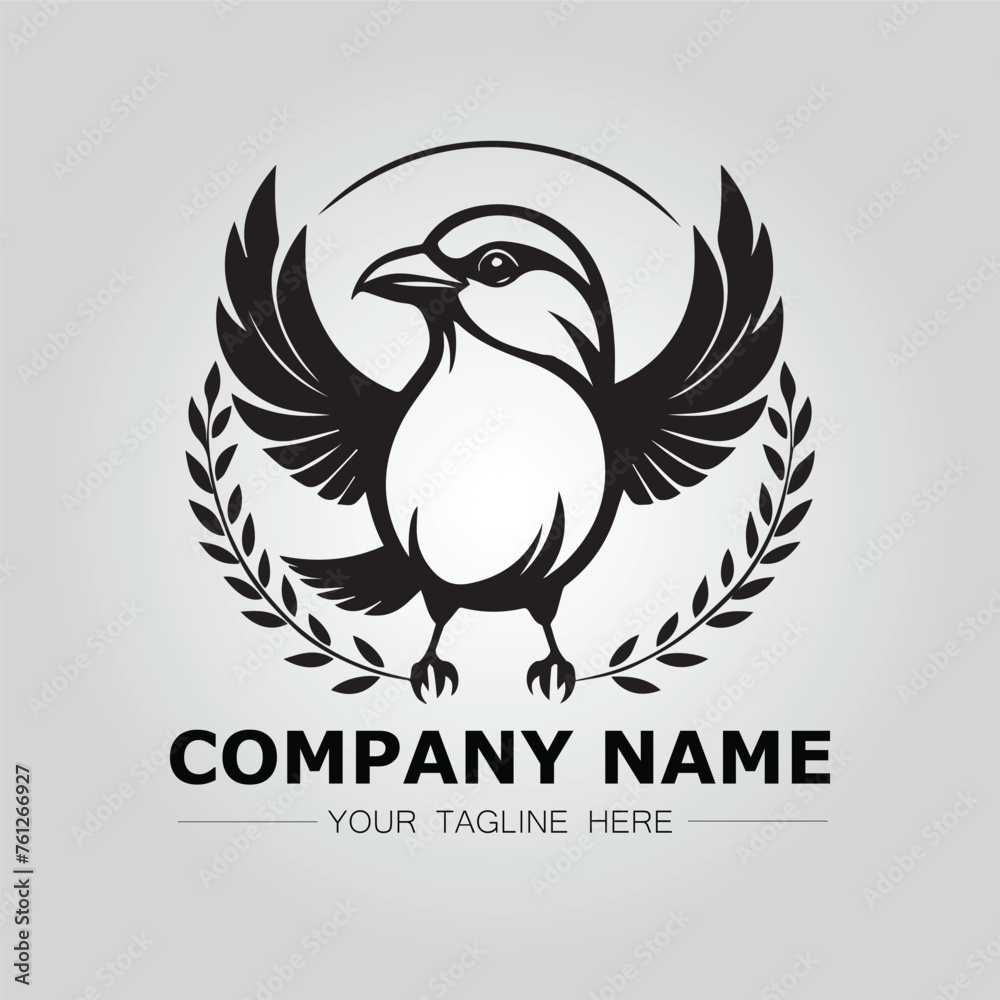 Obraz premium Bird logo company concept image vector