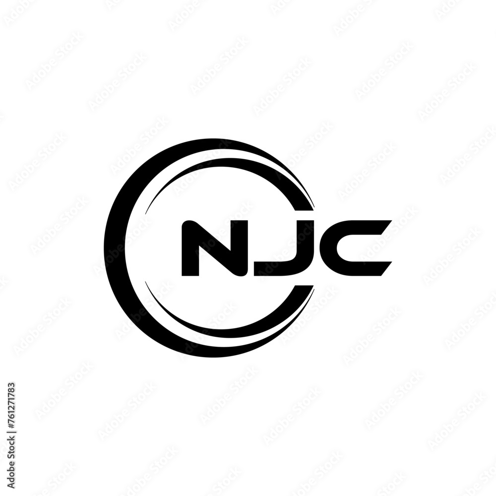 NJC letter logo design with white background in illustrator, cube logo, vector logo, modern alphabet font overlap style. calligraphy designs for logo, Poster, Invitation, etc. NJC letter logo design with white background in illustrator, cube logo, vector logo, modern alphabet font overlap style. calligraphy designs for logo, Poster, Invitation, etc.