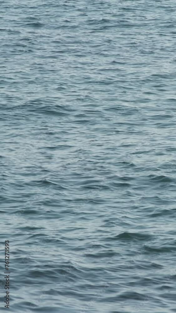 Blue waves sea. 4K Vertical Blue waves sea. 4K Vertical