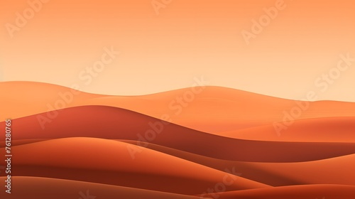 Warm sandy tones transitioning into rich terracotta hues  capturing the essence of a desert landscape at dusk  gradient background