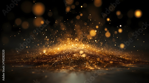 Beautiful abstract sand explosion background