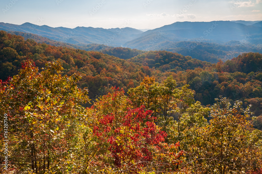 Autumn Overlook at Cumberland Gap National Historical Park