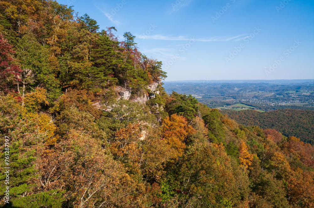 Autumn Overlook at Cumberland Gap National Historical Park